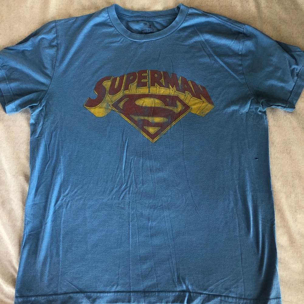 Gap Men’s Blue Super Man XL T-Shirt